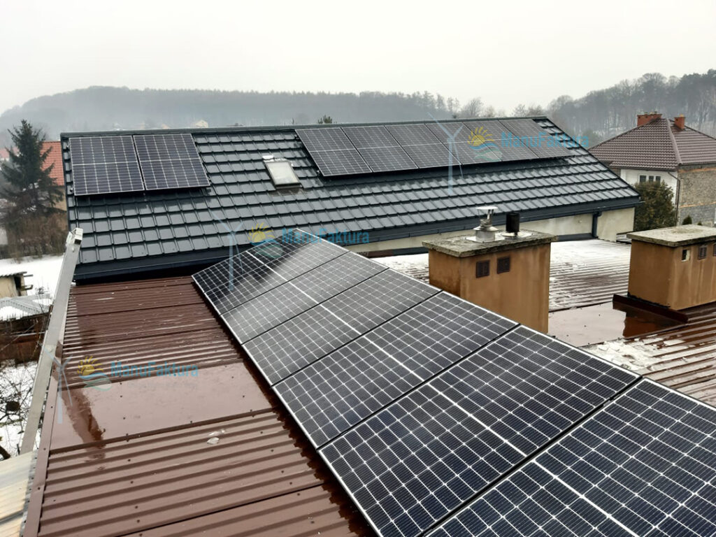 Fotowoltaika Tenczynek 6,46 kWp - instalacja paneli słonecznych dla domu jednorodzinnego