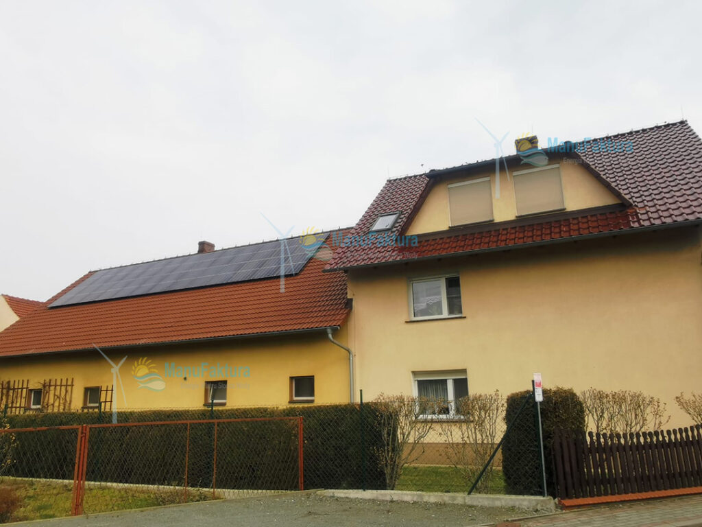 Fotowoltaika Żyrowa k. Zdzieszowic 9,9 kWp - instalacja fotowoltaiki na budynku wielorodzinnym