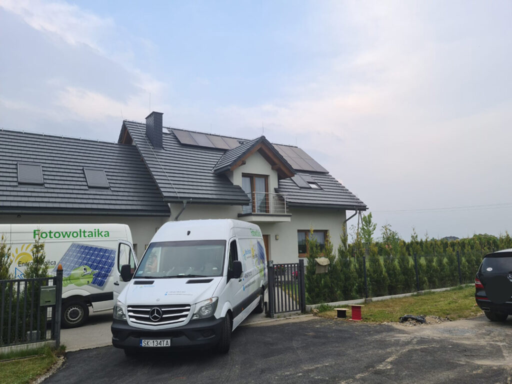 Fotowoltaika Goczałkowice Zdrój 9,90 kWp - instalacja fotowoltaiki dla domu