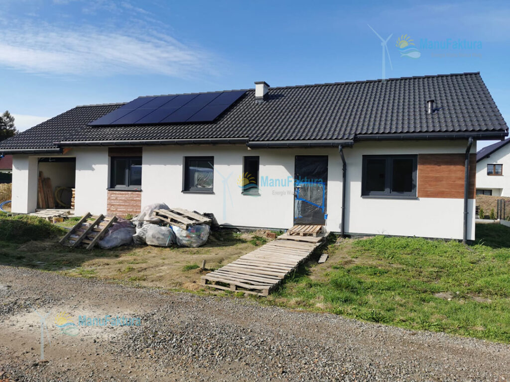 Fotowoltaika Orzesze 6,46 kWp - instalacja fotowoltaiki na domu jednorodzinnym