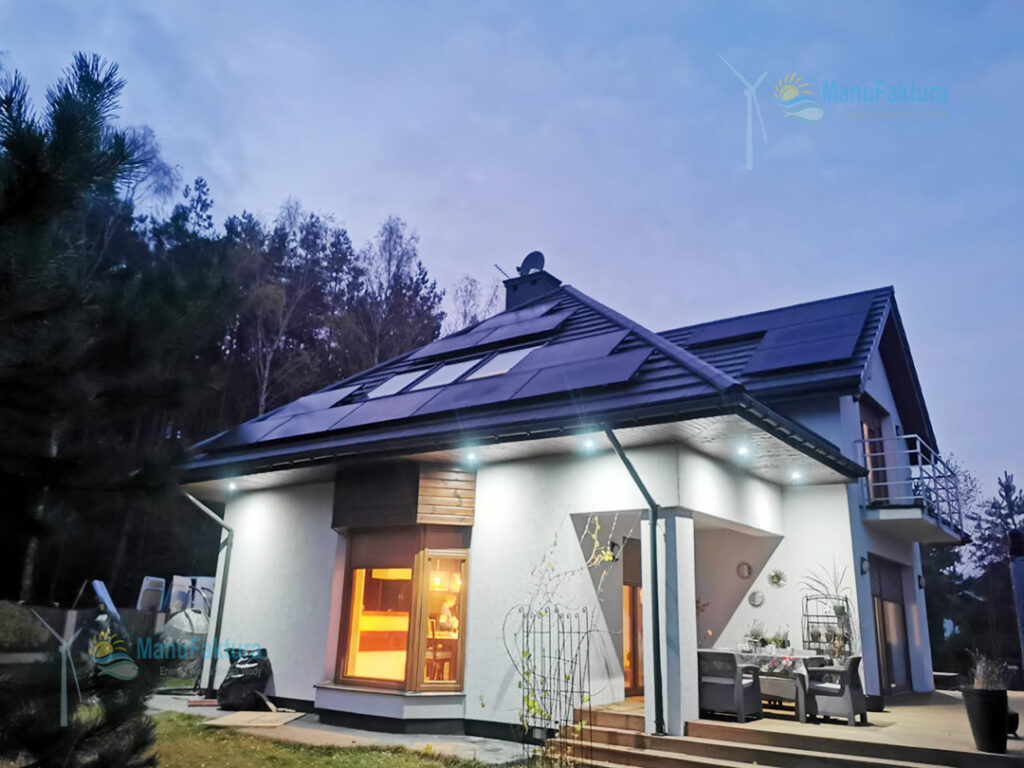 Fotowoltaika Przeczyce 5,10 kWp - instalacja paneli słonecznych na dachu domu