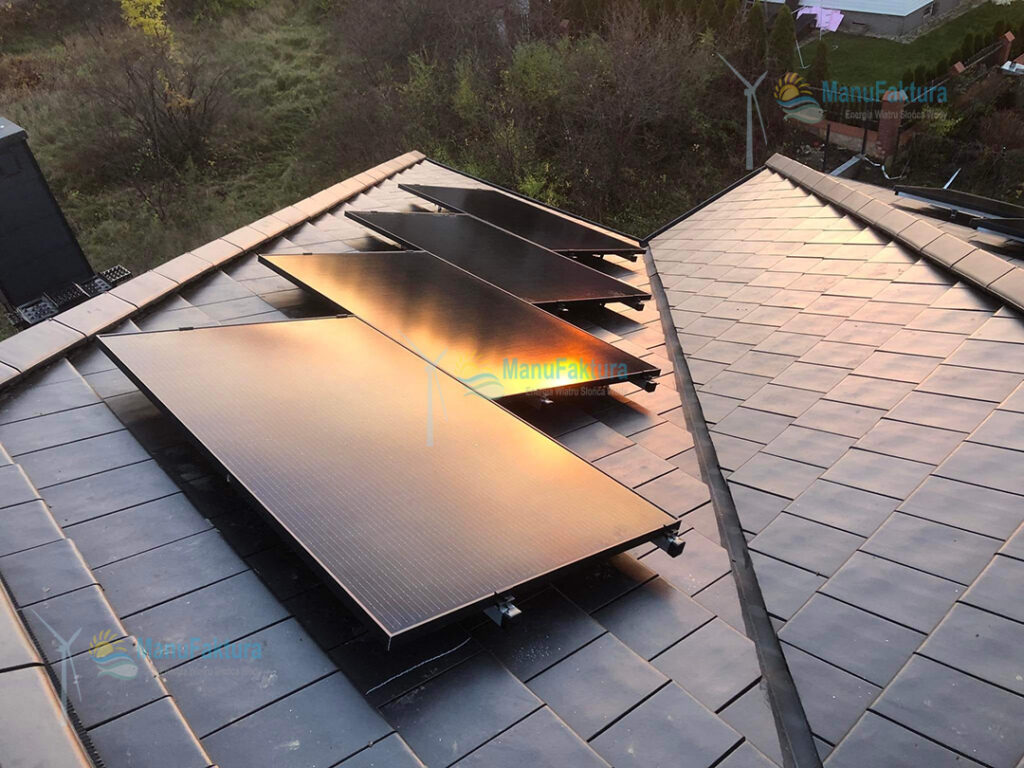 Fotowoltaika Świebodzin 9,9 kWp - instalacja paneli słonecznych na dachu domu