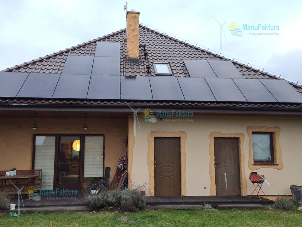 Fotowoltaika Opole 9,99 kWp - instalacja paneli słonecznych na dachu domu