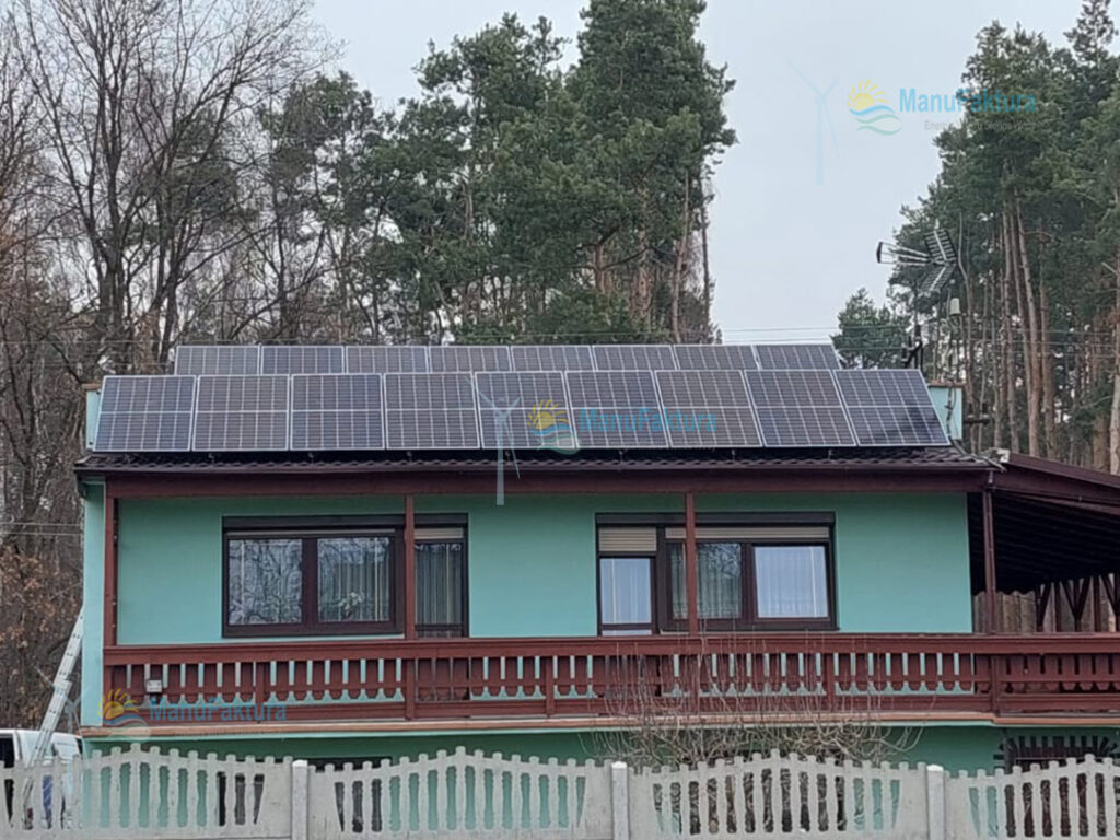 Fotowoltaika Kędzierzyn Koźle 6,50 kWp - instalacja paneli słonecznych na domu jednorodzinnym