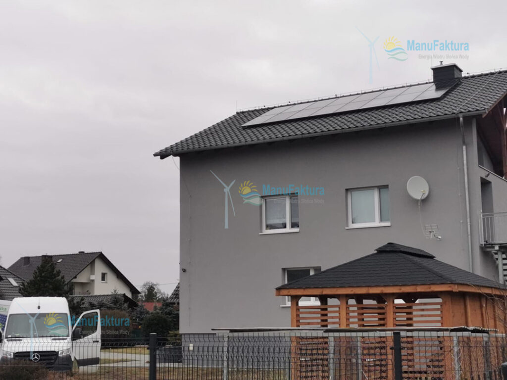 Fotowoltaika Opole 6 kWp - instalacja paneli słonecznych na domu wielorodzinnym
