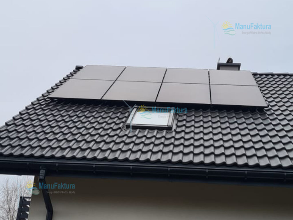 Fotowoltaika Sosnowiec 6,46 kWp - instalacja paneli słonecznych na dachu domu