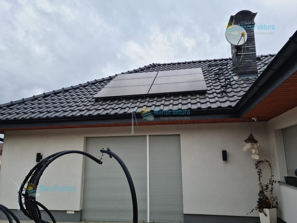 Fotowoltaika Nakło 4,50 kWp - panele słoneczne na dachowce ceramicznej, dom jednorodzinny, Opolszczyzna