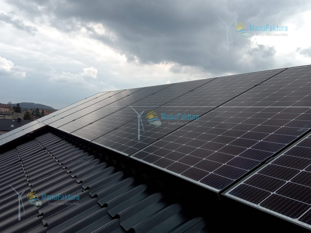 Fotowoltaika Ogrodzieniec 4 kWp - instalacja paneli słonecznych na dachu domu