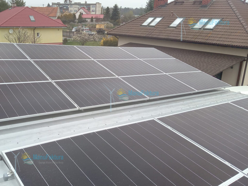 Fotowoltaika Prądy 9 kWp Solaredge opolskie - panele słoneczne na dachu domu