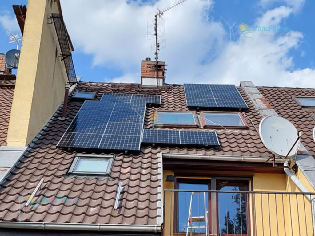Fotowoltaika Wrocław 4 kWp Solaredge - instalacja paneli słonecznych na dachu domu