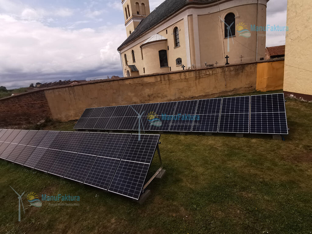 Fotowoltaika Śmicz 9 kWp opolskie - instalacja paneli słonecznych na gruncie