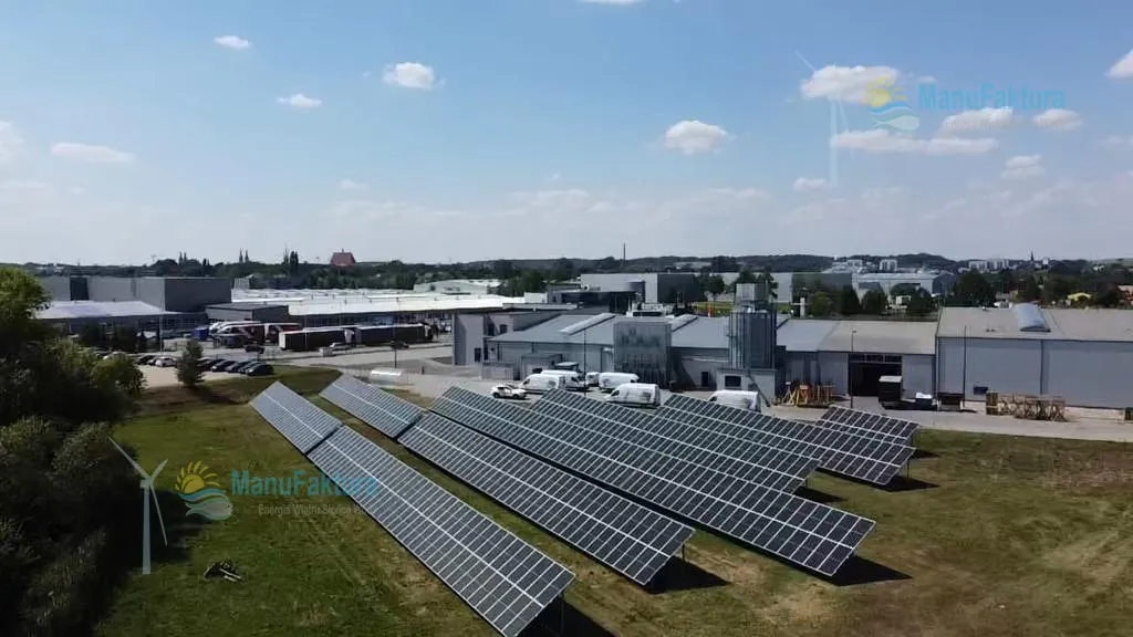 Fotowoltaika Nysa - Instalacja farmy fotowoltaicznej dla zakładu produkcyjnego, moc 250 kWp