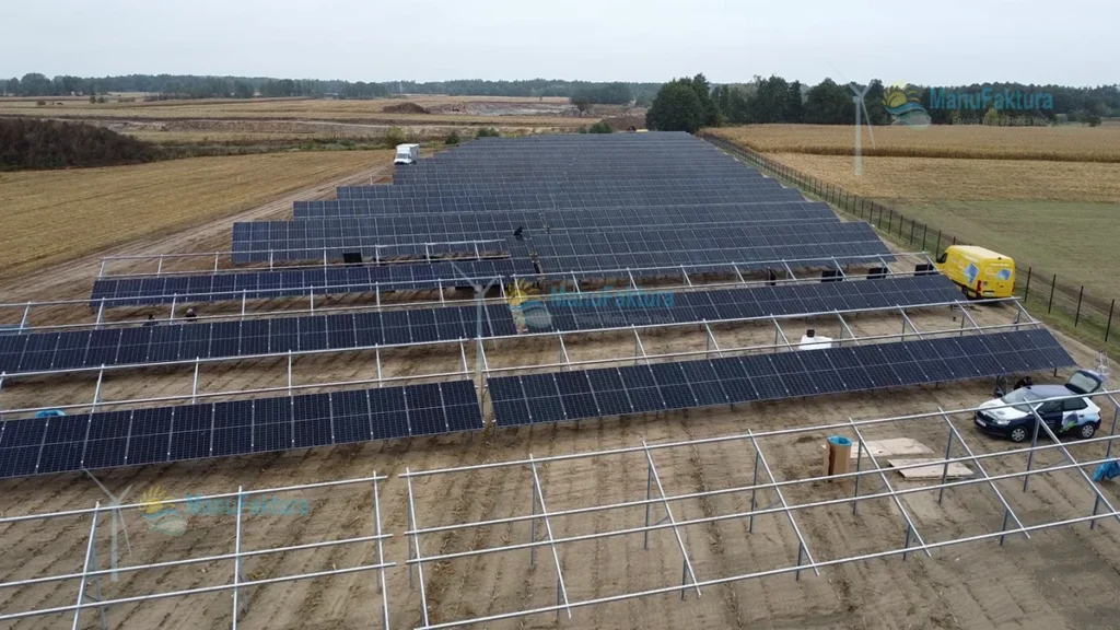 Budowa farmy fotowoltaicznej o mocy 1 MW